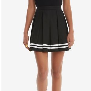 Black Pleated Skirt